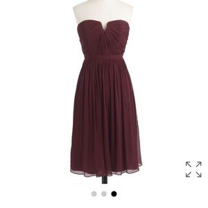 Burgundy J. Crew Dress “Nadia”